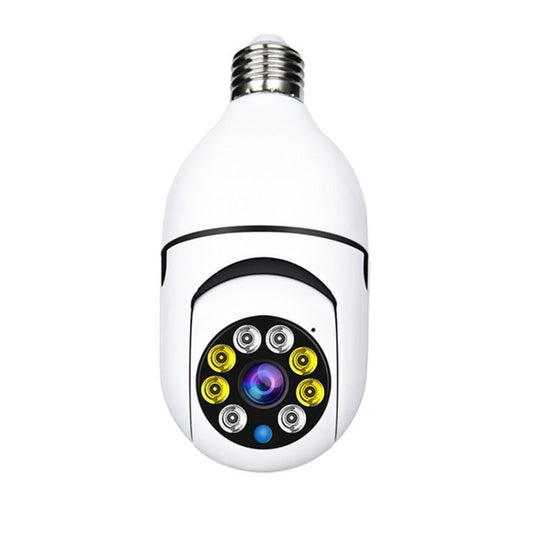 Speed-X Bulb camera 1080p Wifi 360 Degree Panoramic Night Vision Two-Way Audio Motion Detection With V380 APP