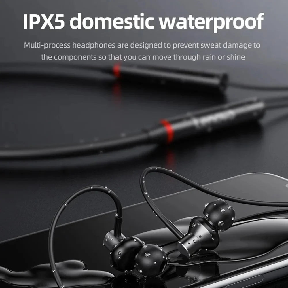 LENOVO HE05X 2 BLUETOOTH 5.0 EARPHONES HIFI MAGNETIC NECKBAND HEADSET (Original)