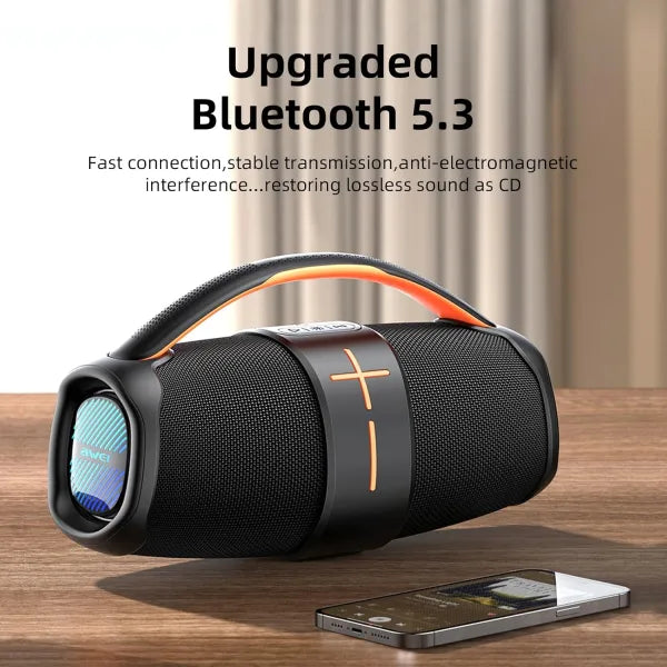 KISONLI K12 20W BT(5.2)+EDR NORM BT/USB/TF/AUX/RGB BLUETOOTH SPEAKER