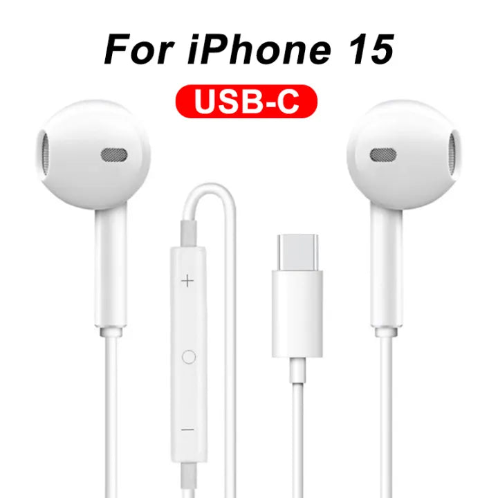 IPHONE 15 TYPE C PRO AND MAX HAND FREE ORINGAL IC