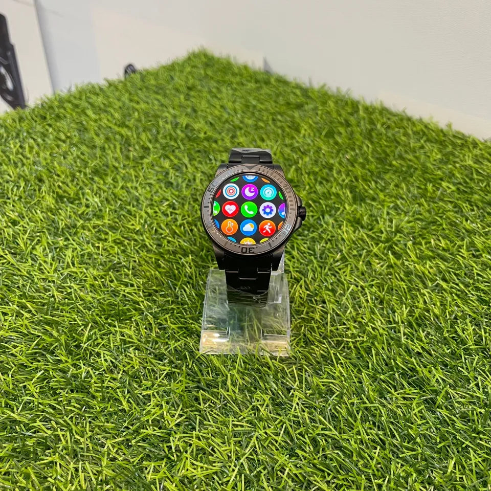 RLX JS9 Sport Smart Watch Bracelet Heart Rate Blood Oxygen Bluetooth Call Message Reminder Full Function Nfc WITH Wearfit Pro APP