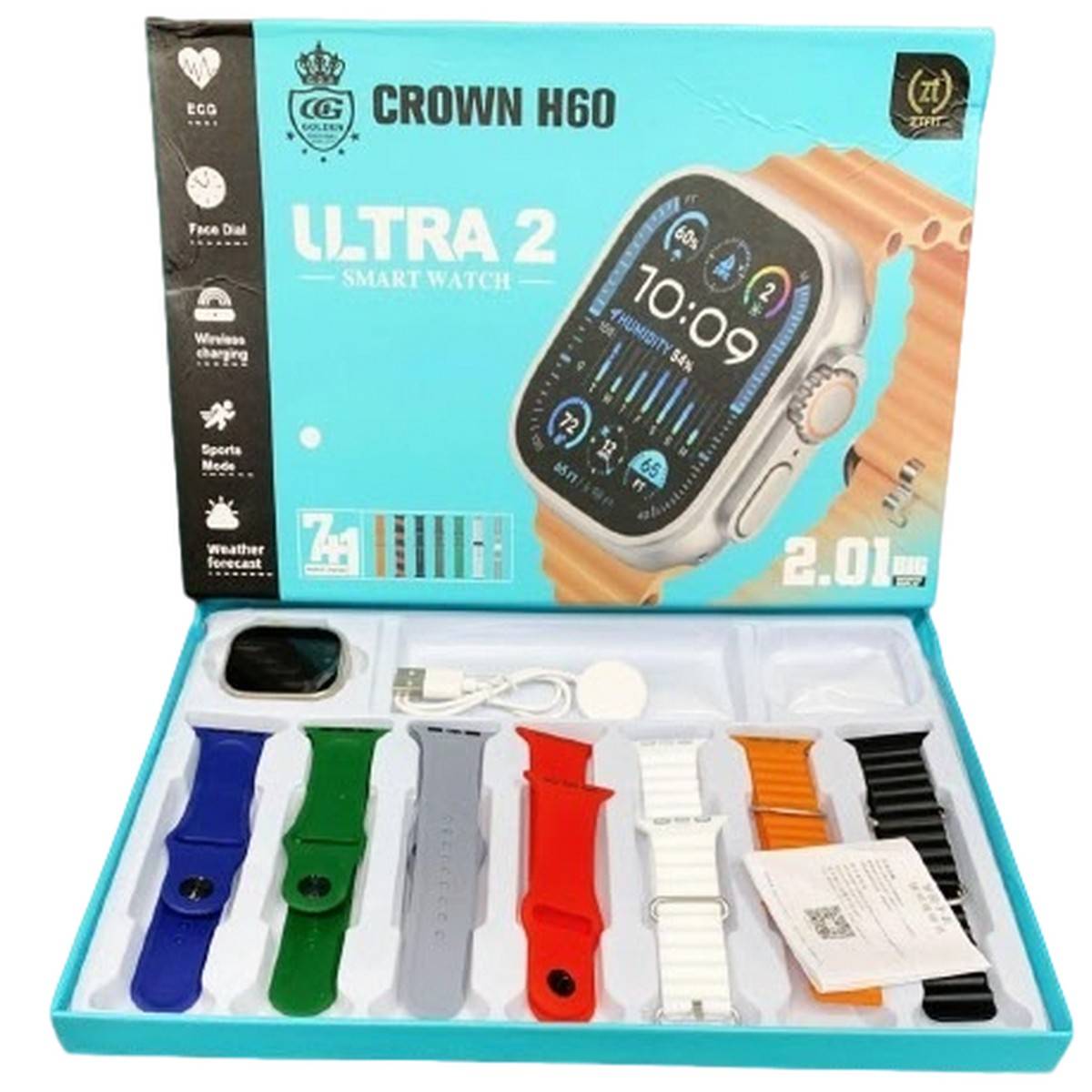 Crown H60 Smart Watch 7+1