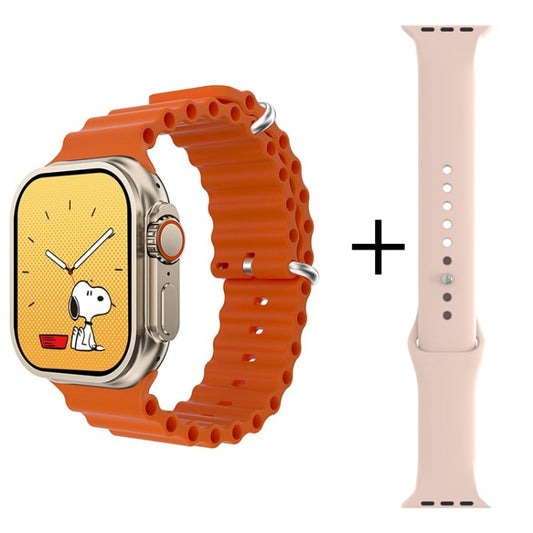 X90 ULTRA 2 SMART WATCH 49MM 2.19 INCH BIG SCREEN ORANGE