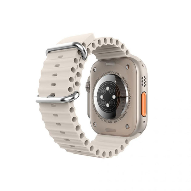 V200 NEW FASHION ULTRA 2.2 LARGE SCREEN IP68 WATERPROOF SPORT SMART WATCH WITH WearFit pro APP GREY