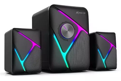 XTRIKE ME SK-610 Subwoofer RGB Stereo Wired Gaming Speakers