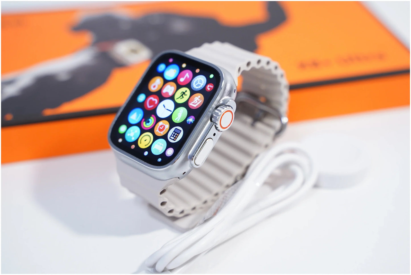 T10 ULTRA 2 SMART WATCHES 2.19 INCH 49MM STRAPS BT CALL WITH HIWATCHPRO APP (GREY)