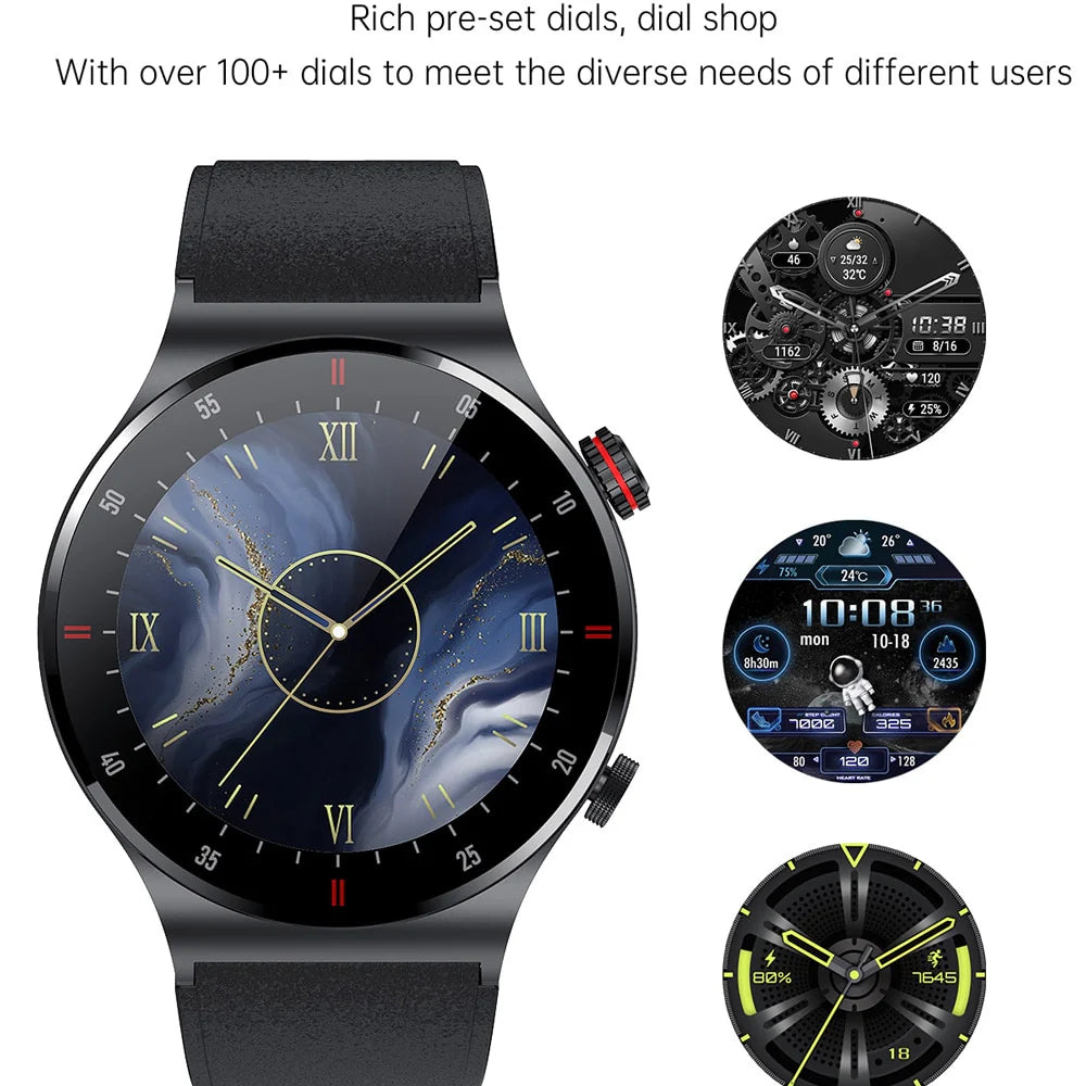 Watch 4 Pro Suit Smartwatch WITH 7 STRAPS High Definition Color Screen Healthy Monitoring Custom Dial WITH HIWATCHPRO APP