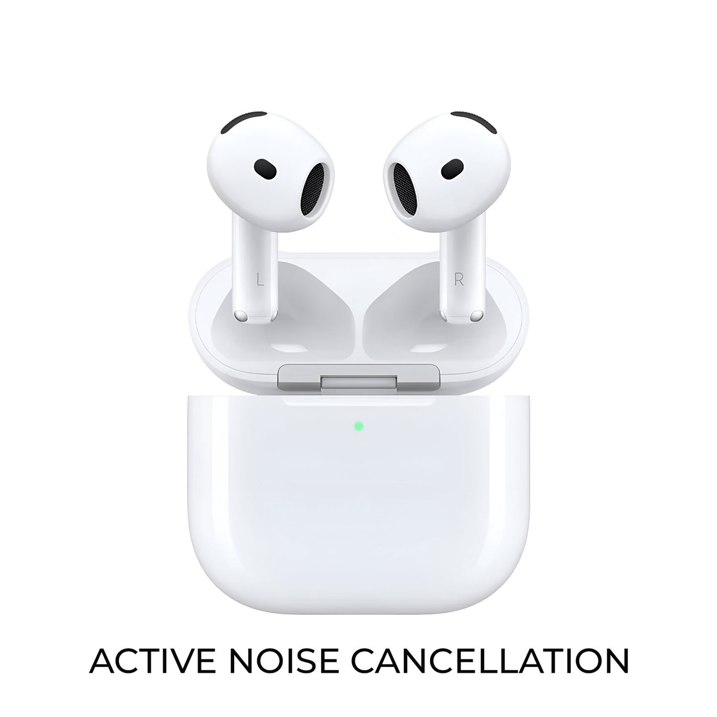 Apple Airpods 4 Bt 5.3v With ANC USB-C & Wireless Charging Case