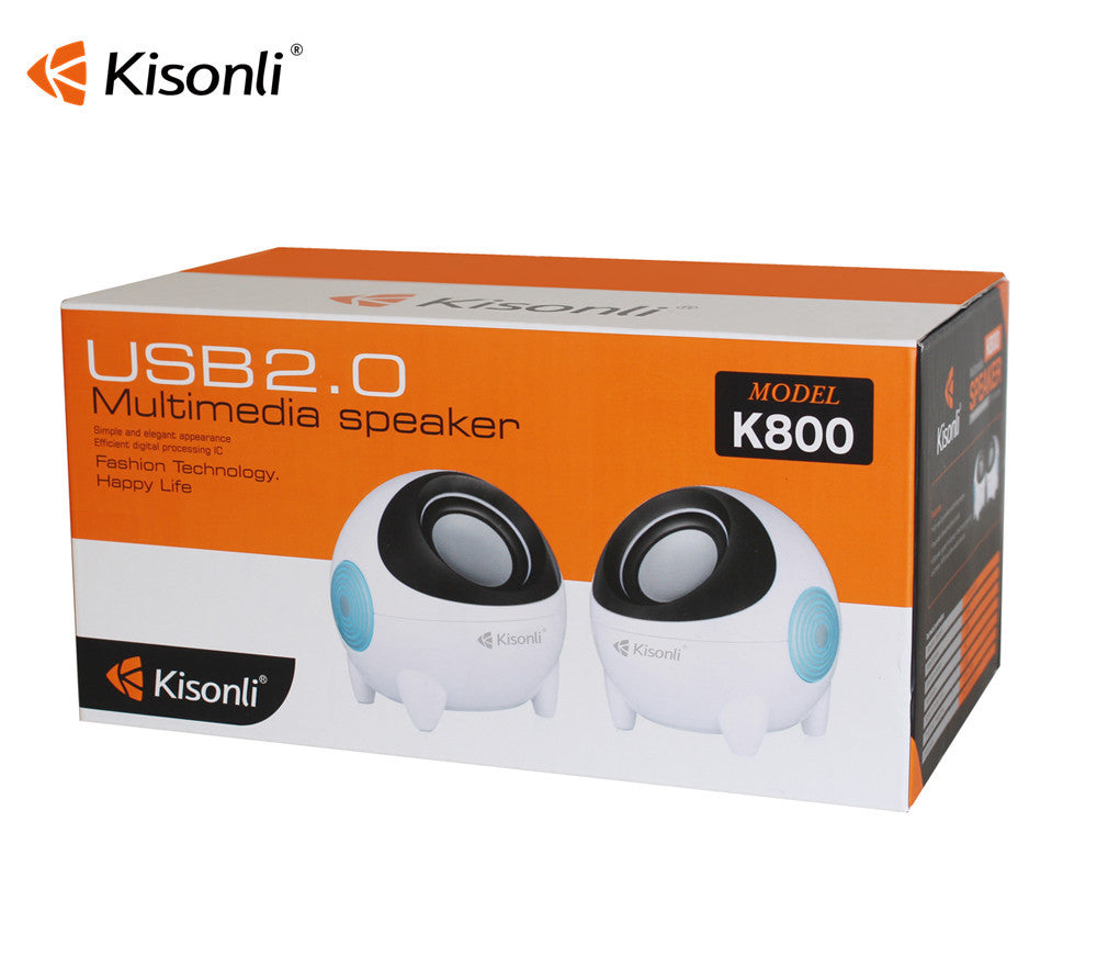 Kisonli K800 Small Mini Speakers For Pc
