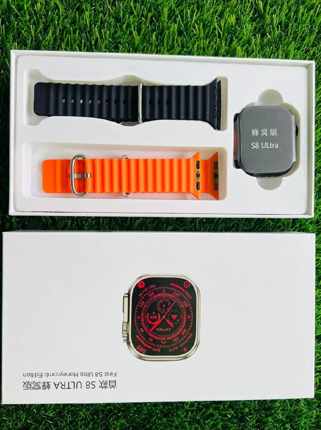 S8 Ultra Watch Honey Comb Edition ( Full Android and Sim)