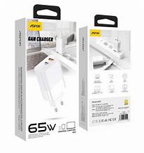 ASPOR GAN CHARGER A851 65W QC3.0 WALL CHARGER MULTI PORT USB