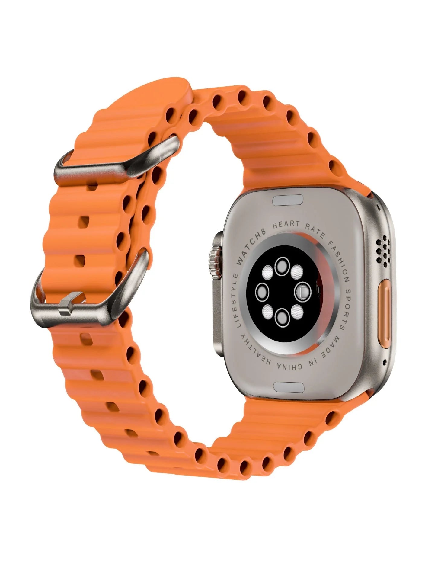 X8 Ultra Smartwatch 49MM with Bluetooth Calling WITH Wearfit Pro App ORANGE