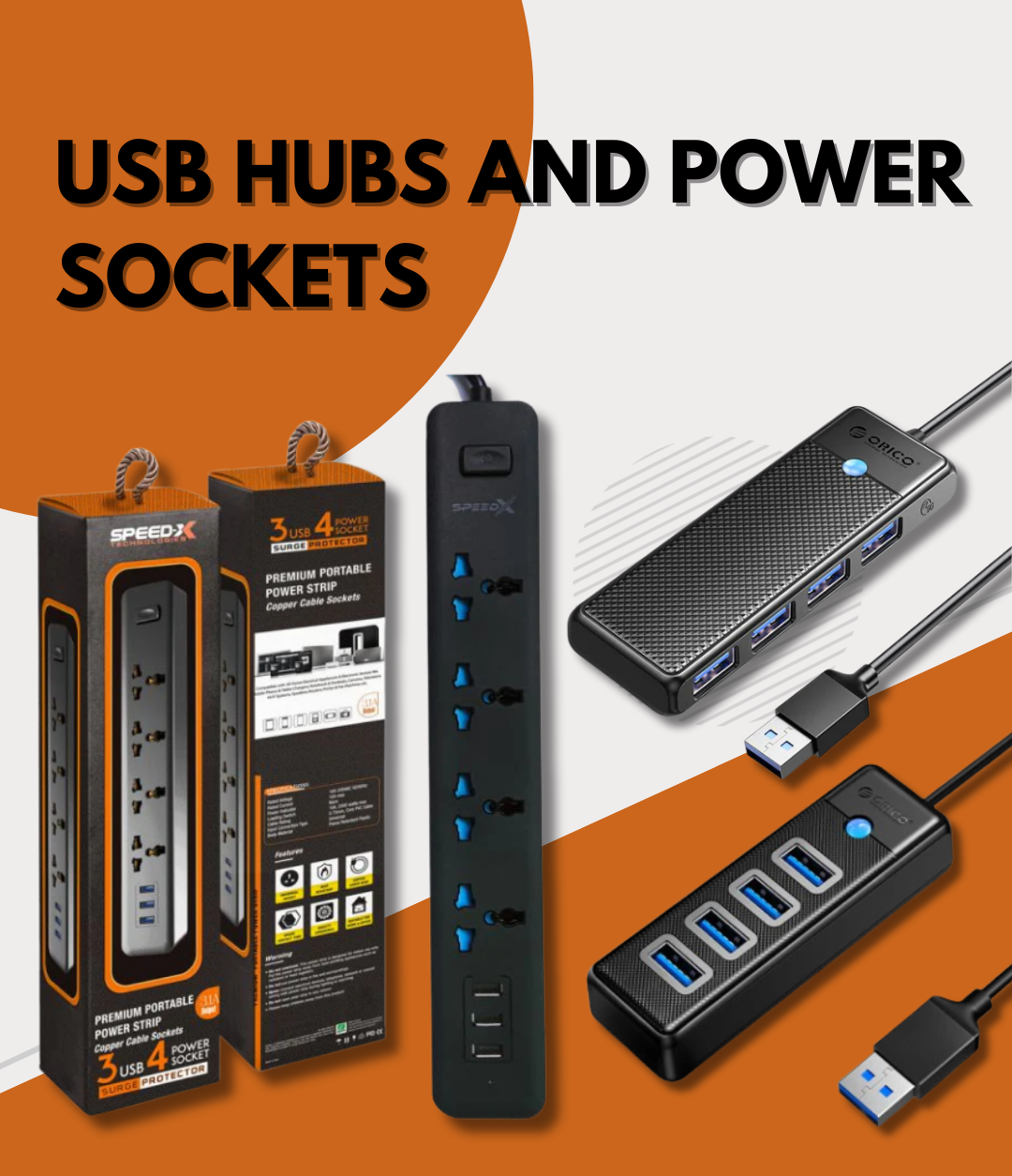 Usb Hubs And Power Sockets