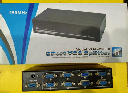 VGA Splitter 8 port 200 MHz