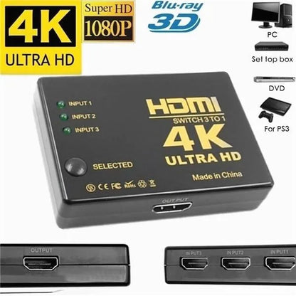 Hdmi Switch 3 port 2K/4K