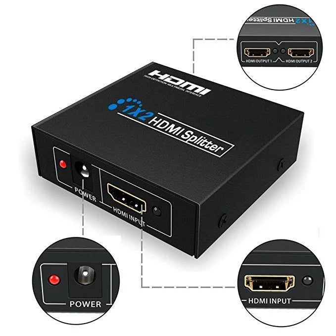 HDMI Splitter 2 port 2K 4K