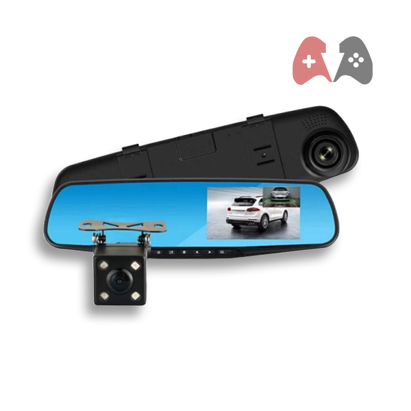 Car DVR Mirror DUAL Camera Front/Back 1080p