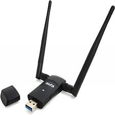 Alfa Wifi Usb W136 3dbi Rtl 8192 Dual Antena Adopter 300 Mb