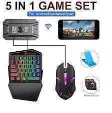 GAMING WIRELESS BLUETOOTH 5 IN 1 COMBO KEYBOARD AND MOUSE