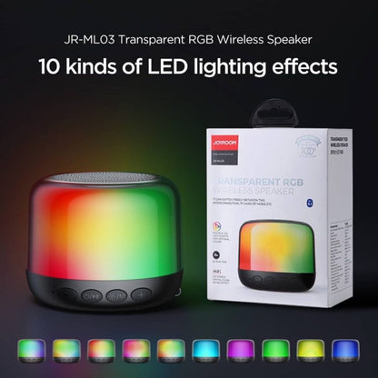 JOYROOM ML03 Transparent RGB Wireless Speaker