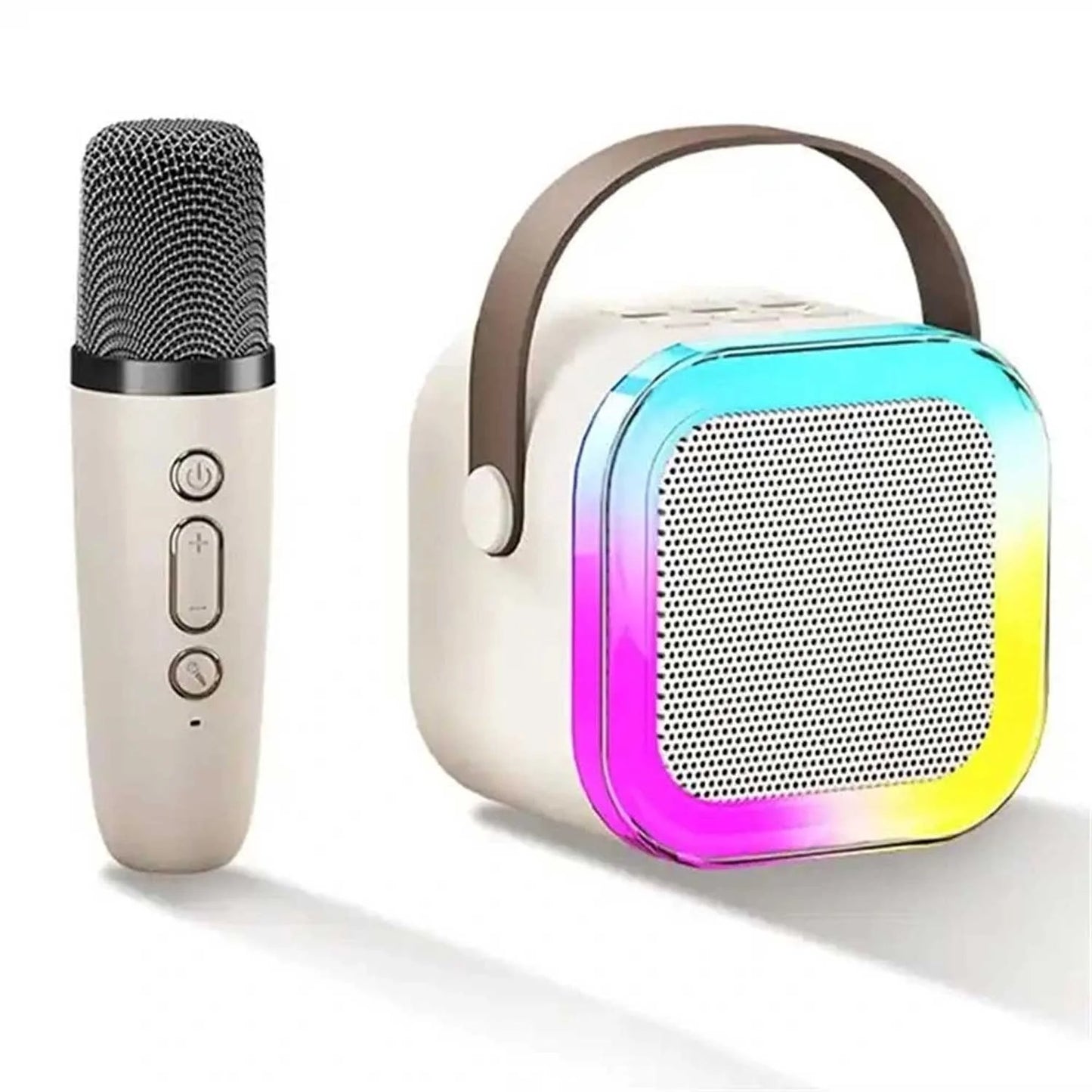 K12 MINI AUDIO MICROPHONE WITH VOICE CHANGER KARAOKE FAMILY WIRELESS BLUETOOTH OUTDOOR SPEAKER