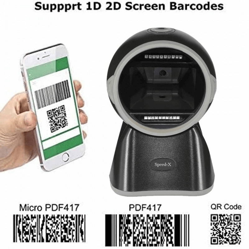 SPEED-X 9400 2D HIGH SPEED DESKTOP BARCODE IMAGE SCANNER