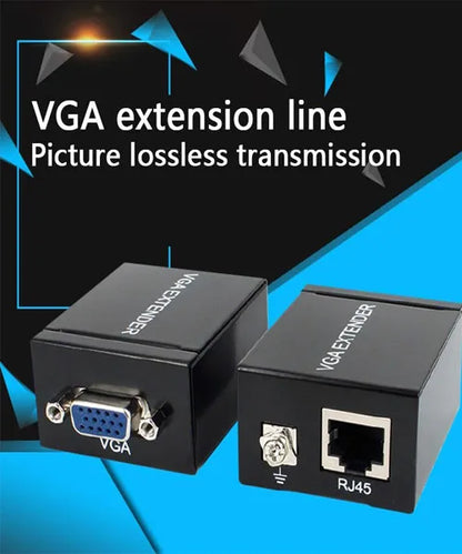 VGA 60M RANGE EXTENDER SINGLE LAN