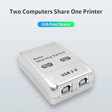 USB Printer Auto Data Switch 2 port