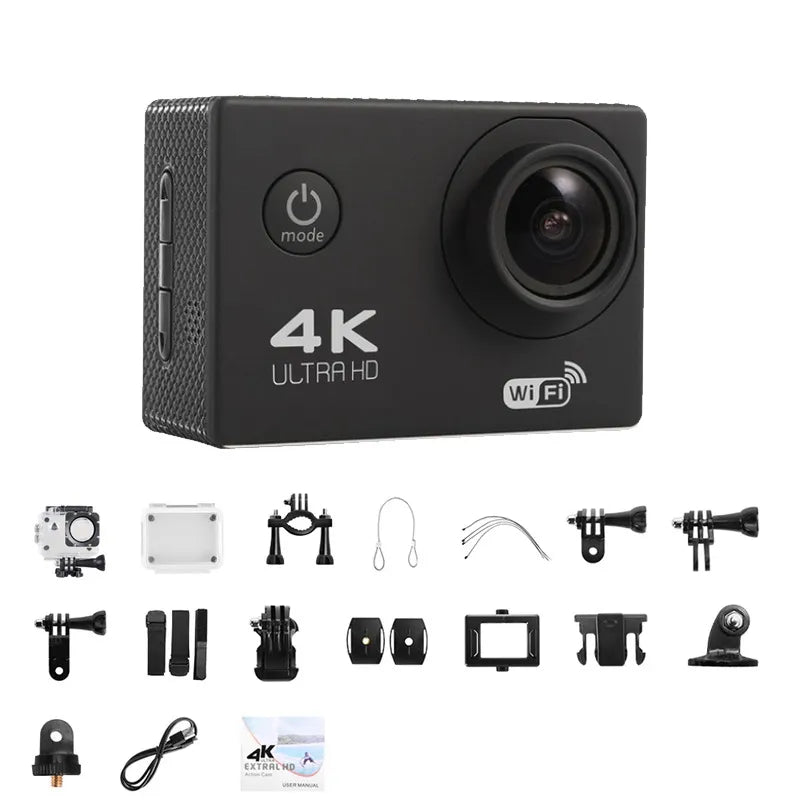 Action Sports Camera WiFi 4K