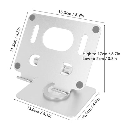 J18 TABLET 360 DEGREE ALUMINUM STAND 15CM