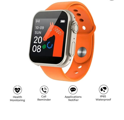 D20 ULTRA FITNESS BRACELET BLOOD PRESSURE BLUETOOTH HEART RATE MONITOR WITH FITPRO APP (ORANGE)