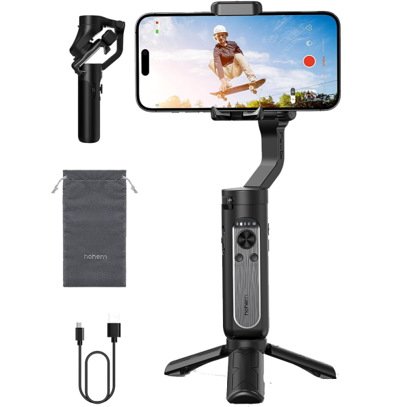 I STEADY XE 3 AXIS HANDHELD GIMBAL STABILIZER FOR SMARTPHONES-BLACK