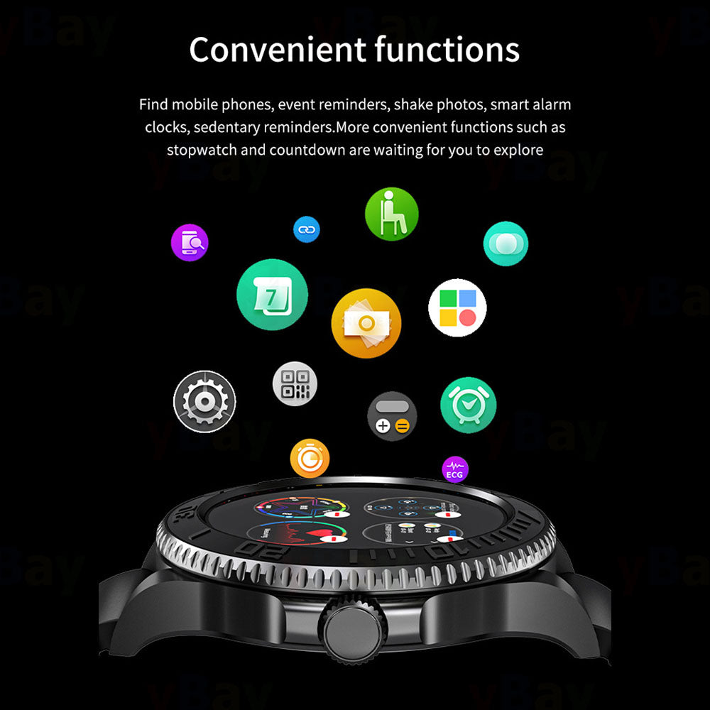 RLX JS9 Sport Smart Watch Bracelet Heart Rate Blood Oxygen Bluetooth Call Message Reminder Full Function Nfc WITH Wearfit Pro APP