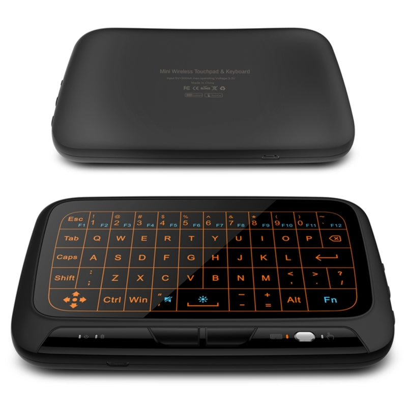 H18+ 2.4GHZ WIRELESS KEYBOARD FULL TOUCHPAD BACKLIGHT KEYBOARD