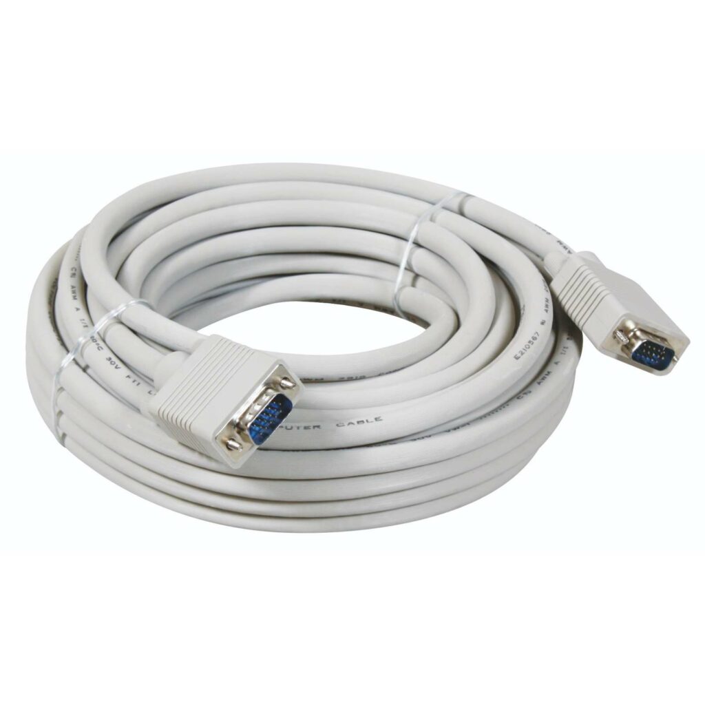 vga cable male to male OD 8MM 5m