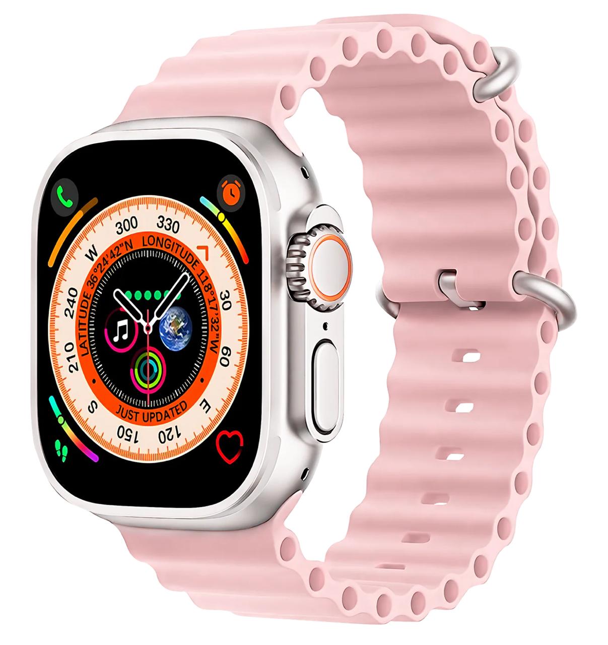 Ultra 10 in 1 strap smart watch (space aluminum case)