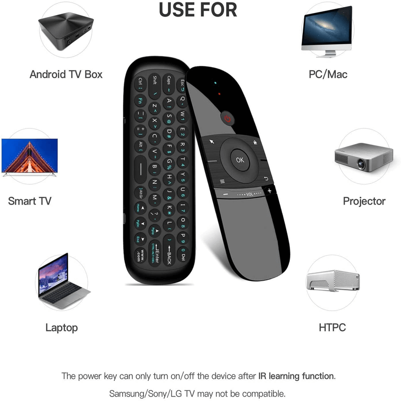 Wechip W1 2.4GHZ Wireless Air Mouse