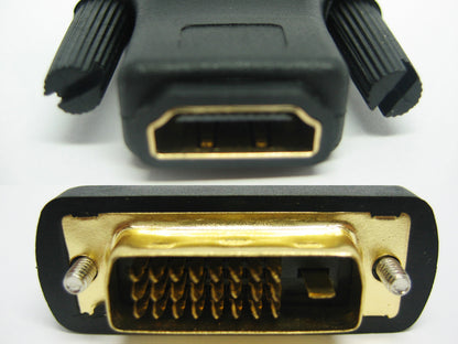 Hdmi female to dvi male 24+1 connecter