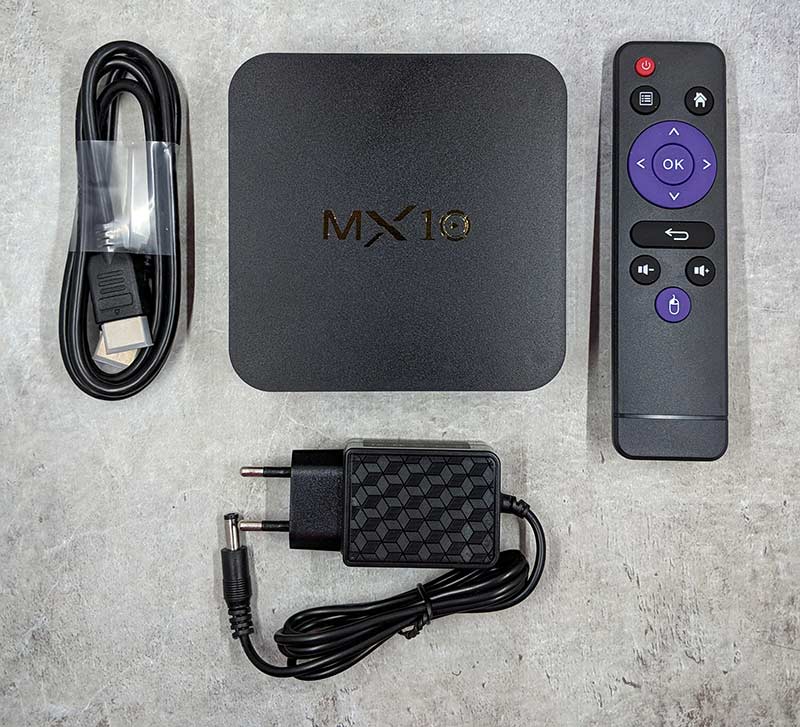 MX10 Box S Android TV 11.0 Version 1+8GB