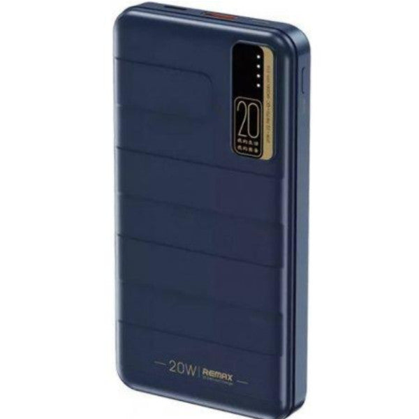 REMAX Kiyuan Series 20W+22.5W PD+QC Fast Charging Power Bank 10000mAh RPP-5 Dark Blue