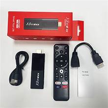 XS97 STICK ANDROID 10.0 QUAD CORE DUAL WIFI ALLWINNER H313 2GB 16GB 4K USB TV STICK