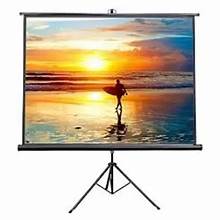 Projector Screen 72 inch Tripod Portable 6x6 Feet 1:1MW Speed-X (FINE QUALITY)