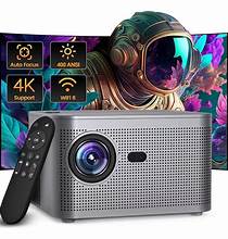 HY350 ANDROID 11.0V (CPU ALLWINNER H713) SMART PROJECTOR 2GB+32GB DUAL SPEAKER 1080P WITH DUAL BAND WIFI6 AND BLUETOOTH 5.0 BRIGHTNESS (LUMENS) 580 ANSI SUPPORT 4K