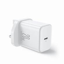 JOYROOM JR-TCF20 UK PLUG PD 20W CHARGER WHITE