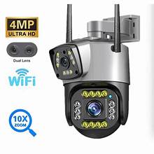 SPEED-X PTZ (SPZ-803) 3 CAMERA LENS WIFI OUTDOOR 6MP COLOR NIGHT VISION WITH V380 PRO APP