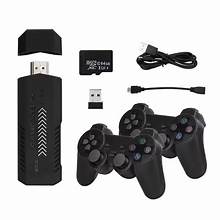 X2 64GB PLUS RETRO 3D 32000+ VIDEO GAMES 4K HD OUTPUT GAME STICK WITH 2 WIRELESS CONTROLLERS