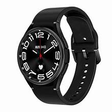 JS WATCH 6 MAX CLASSIC 1.43 INCH AMOLED DISPLAY SPORT SMART WATCH NFC IP67 WITH AIFIT MAX APP BLACK