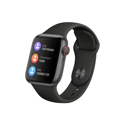 T88 Full Touch Screen Smart Bracelet Heart Rate Monitoring With Apple Logo Lcd 1.75