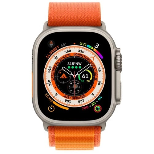 S8 Ultra Max Series 8 Smart Watch Ultra AI Voice Watch 2.0 Inch Bluetooth Call Wireless Charging Watch Orange