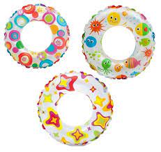 24INCH LIVELY PRINT SWIM RINGS